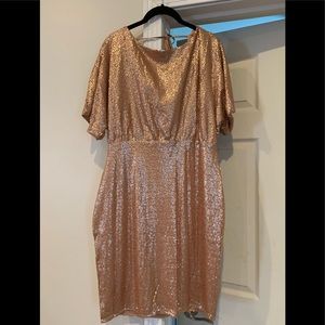 XL Gold Dress